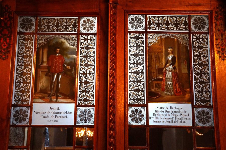 Interieur chateau Sychrov in Noord-Bohemen