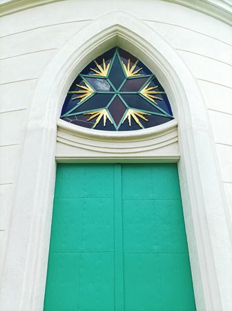 Voordeur Nepomuk kerk